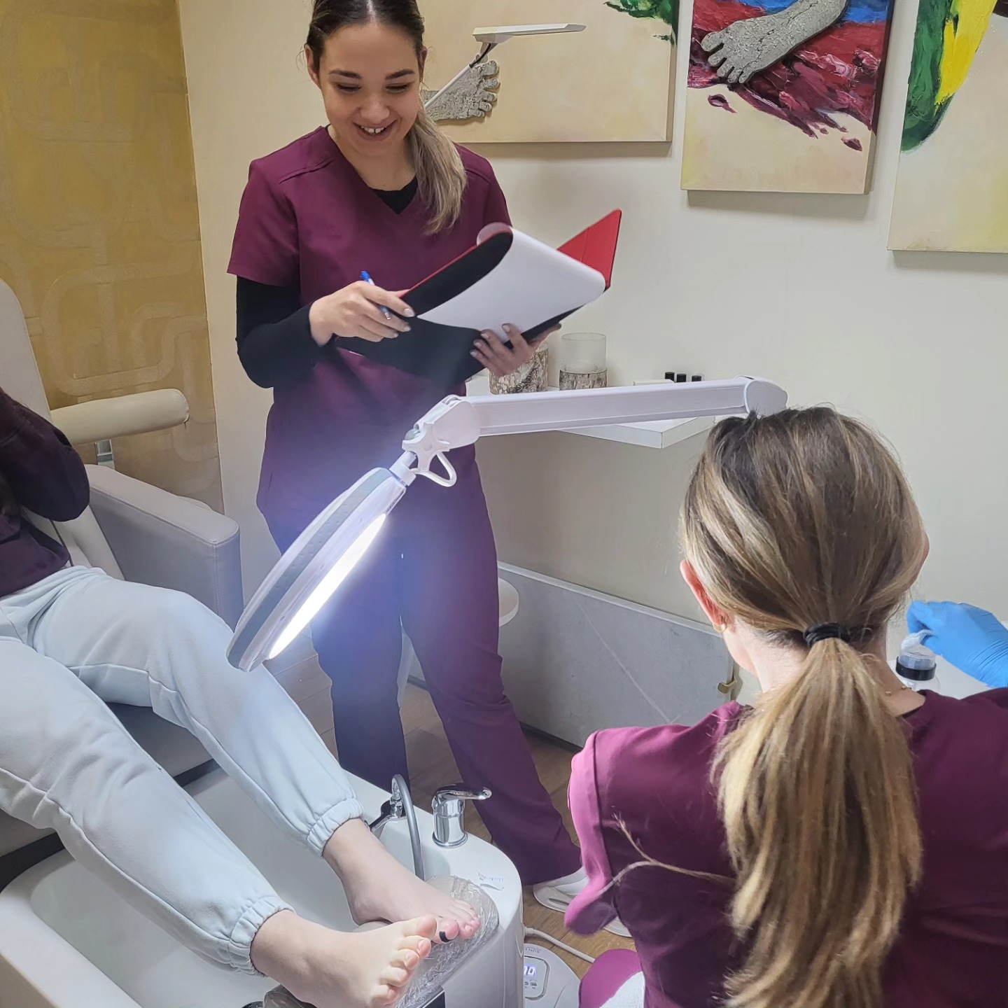 Lift up gel Anwendung3